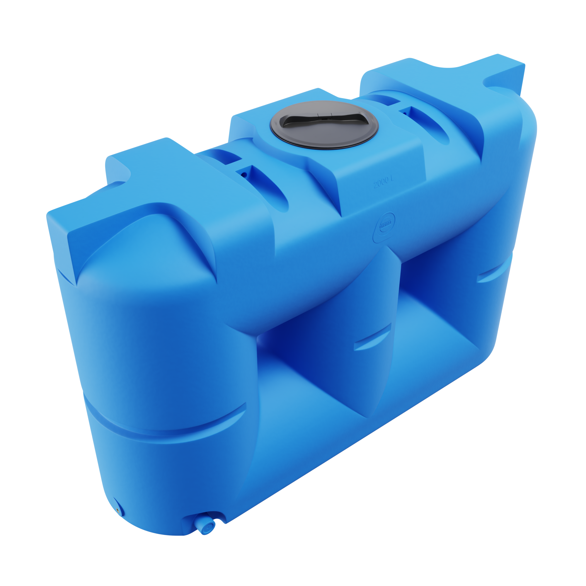 Płaski zbiornik Kubaton Hight 1000l-2000l na ciecze spożywcze Płaski zbiornik Kubaton Hight 1000l-2000l na ciecze spożywcze